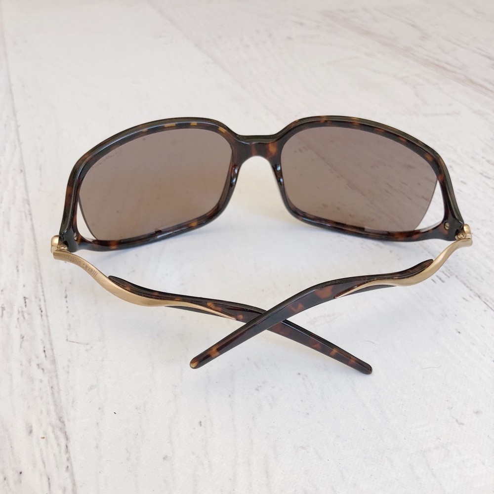 Roberto Cavalli gold snake frame sunglasses